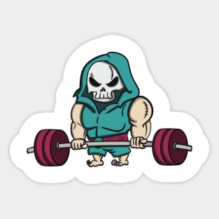 Undead Deadlift Sticker